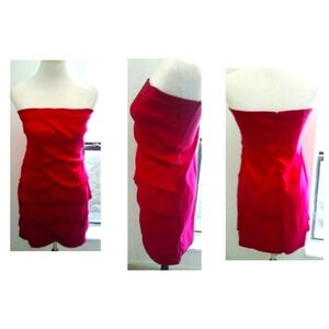 Snap strapless cocktail dress size L